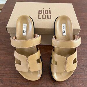 Bibi Lou Cutout Slide Sandals